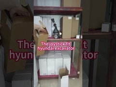 हुंडई-7 हुंडई-9 खुदाई के लिए तीन स्विच बाएं जॉयस्टिक हैंडल वाल्व नियंत्रक का विवरण